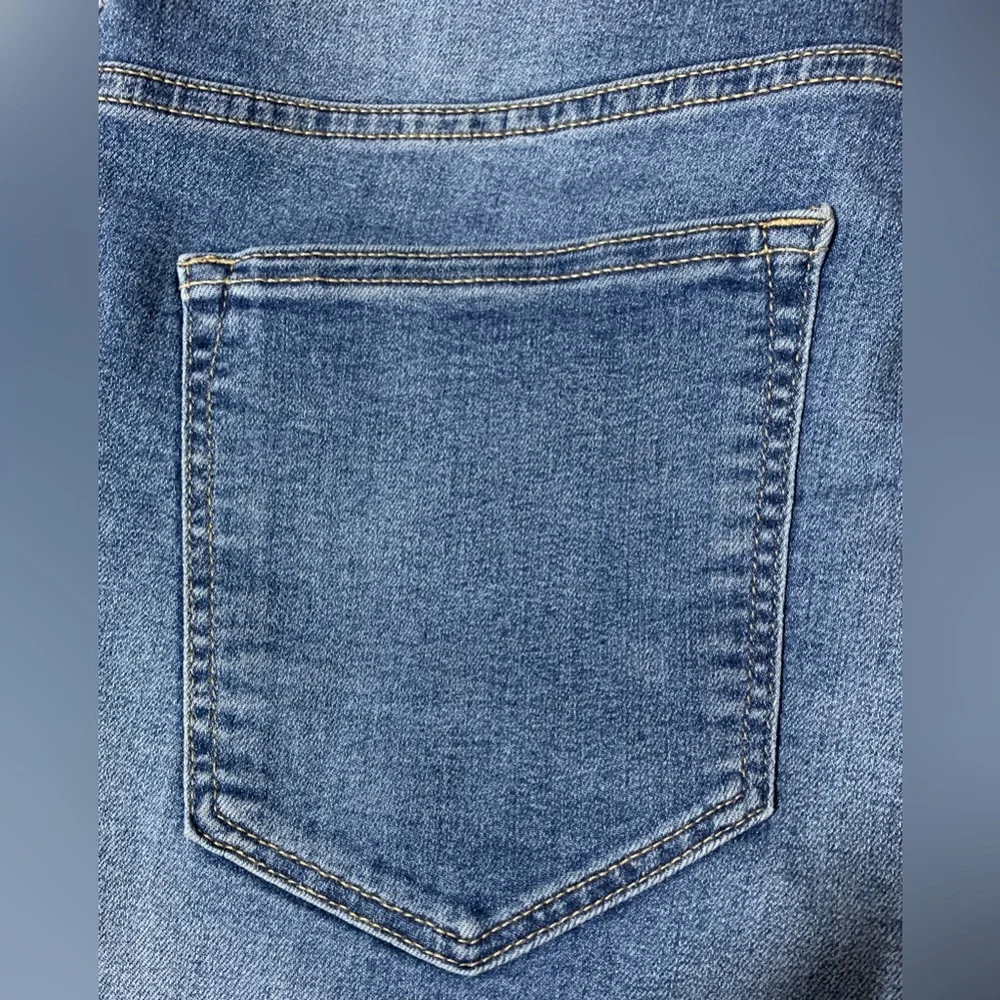 H&M Skinny Mid Rise Jeans skinny blue jeans Size UK16 - Picture 4 of 4